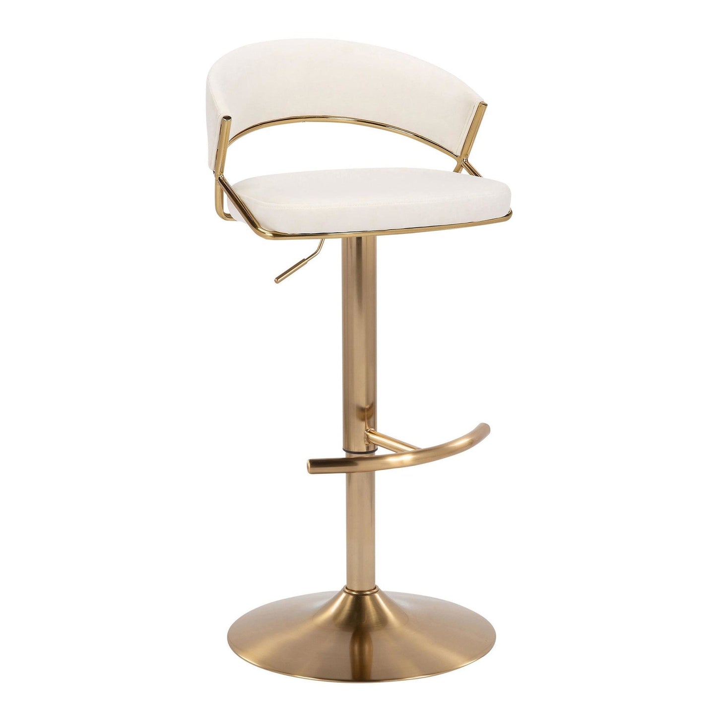 Majestic Office Furniture Adjustable Barstool - Set of 2