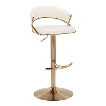 Majestic Office Furniture Adjustable Barstool - Set of 2