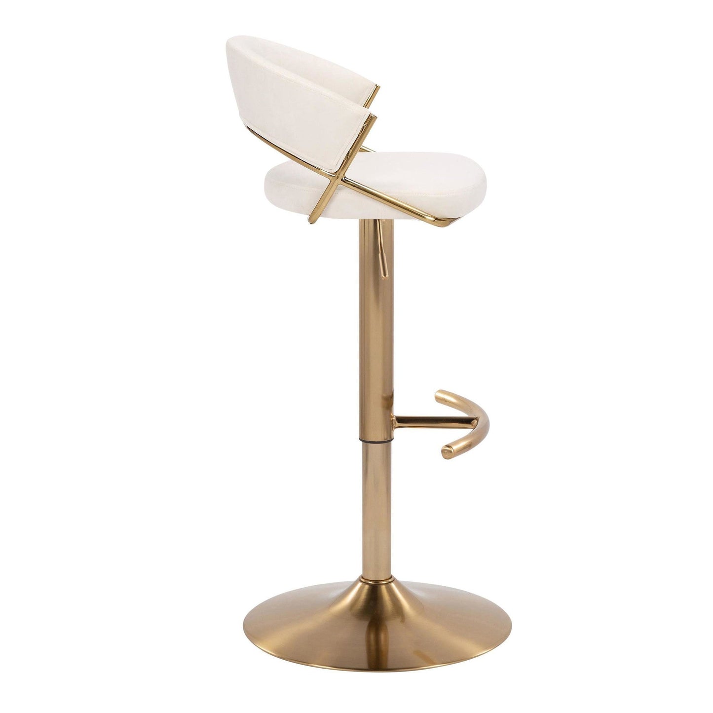 Majestic Office Furniture Adjustable Barstool - Set of 2
