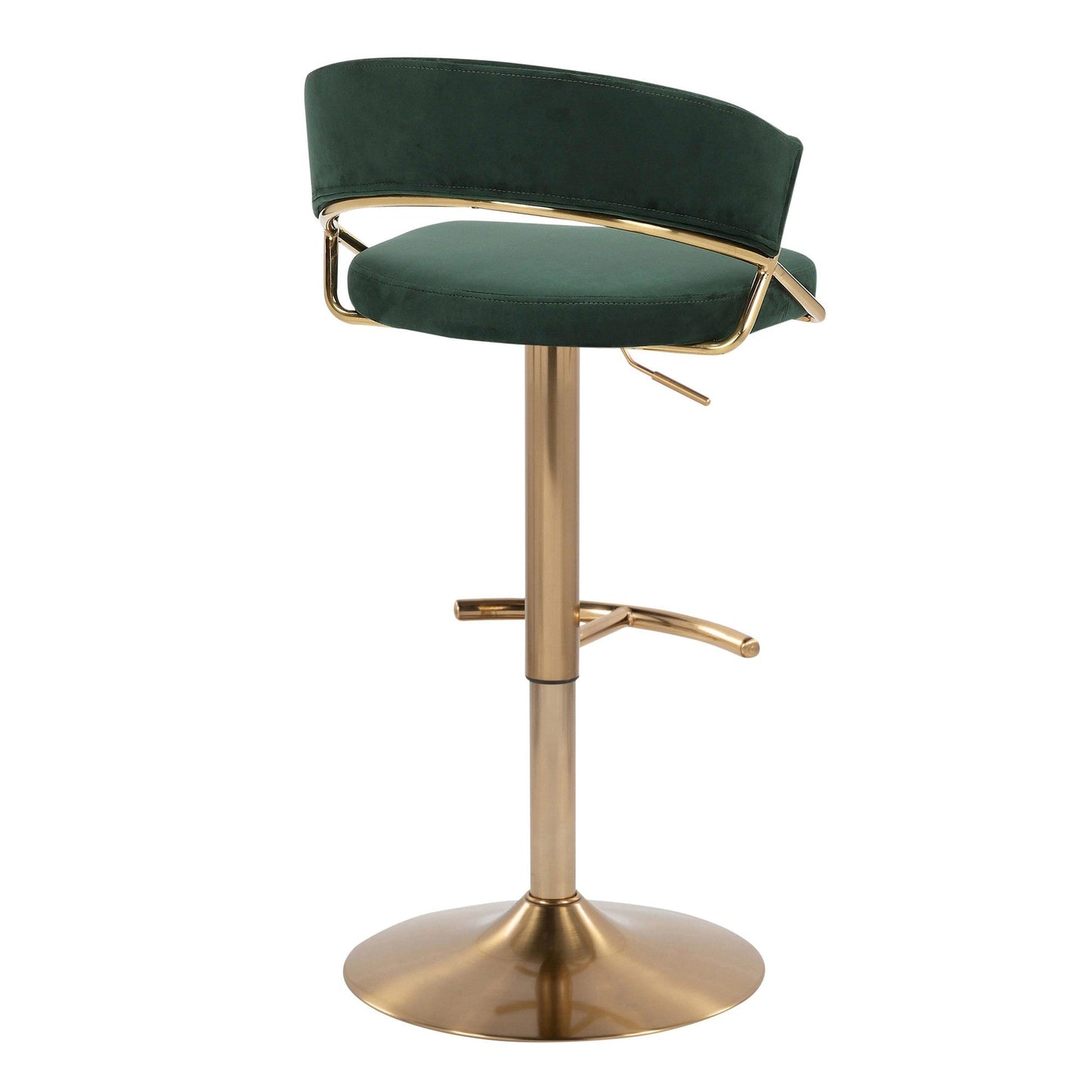 Majestic Office Furniture Adjustable Barstool - Set of 2