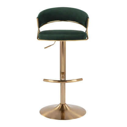 Majestic Office Furniture Adjustable Barstool - Set of 2