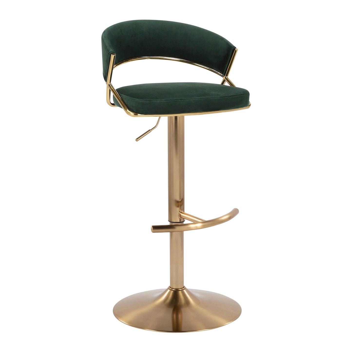 Majestic Office Furniture Adjustable Barstool - Set of 2