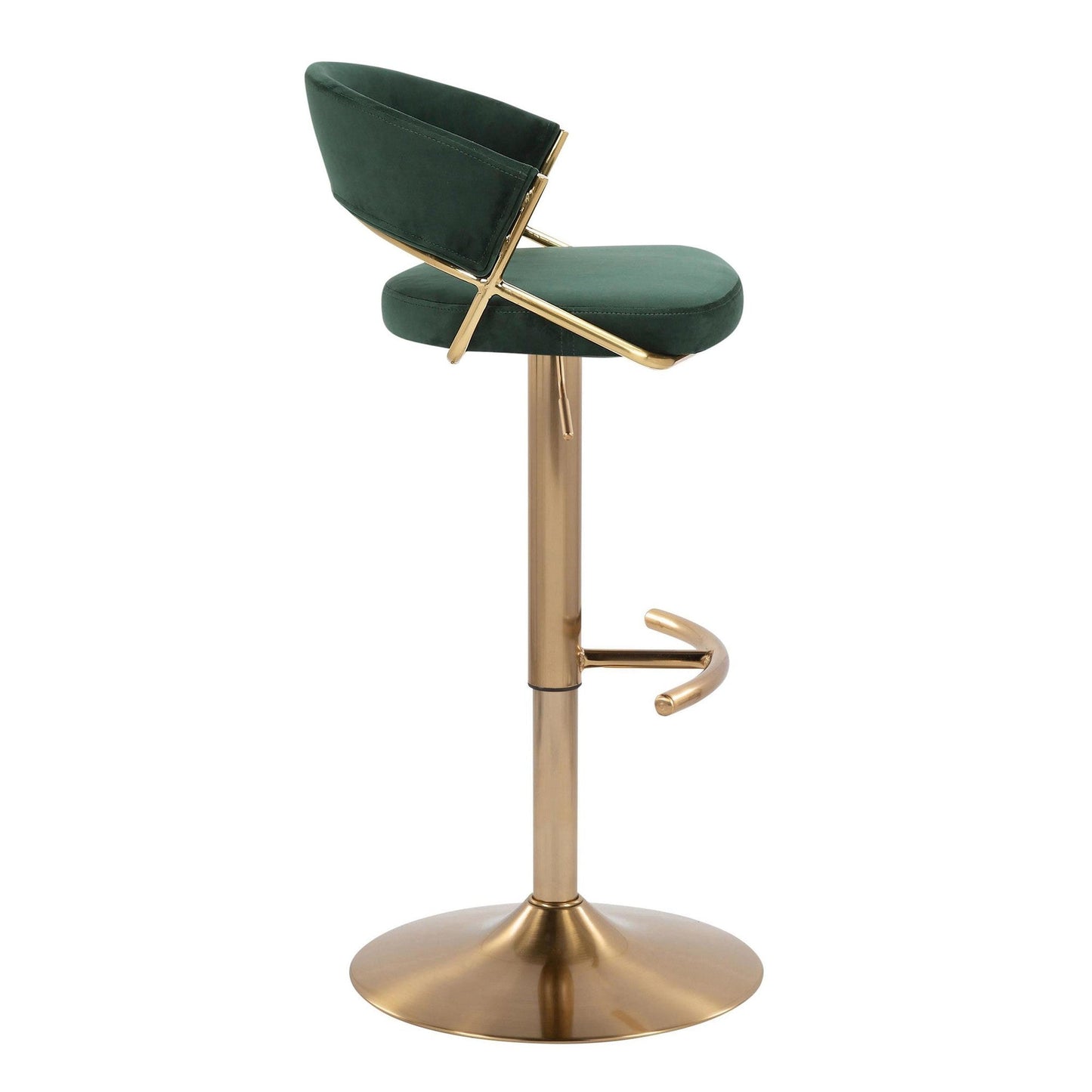 Majestic Office Furniture Adjustable Barstool - Set of 2