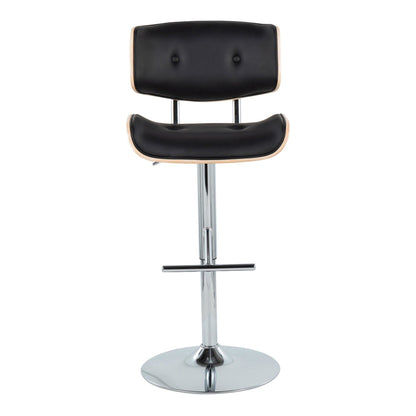 Majestic Office Furniture Adjustable Barstool - Set of 2