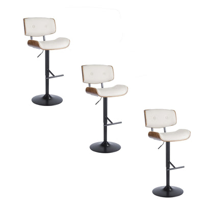 Majestic Office Furniture Adjustable Barstool - Set Of 3