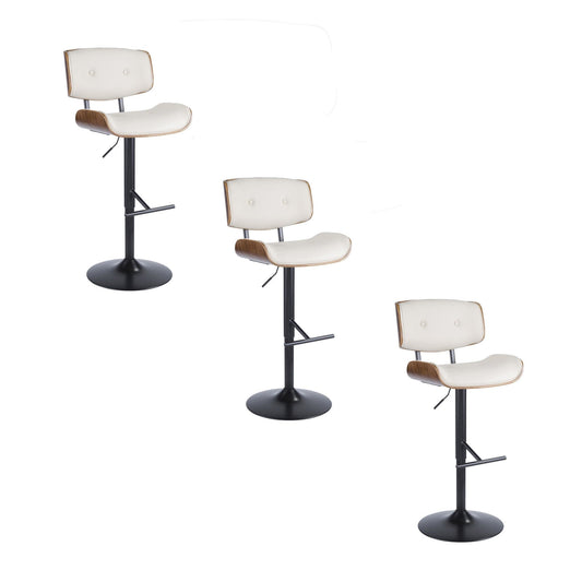 Majestic Office Furniture Adjustable Barstool - Set Of 3