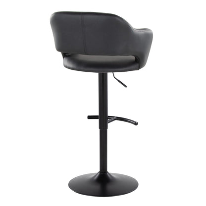 Majestic Office Furniture Adjustable Barstool - Set of 2