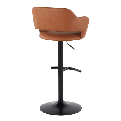 Majestic Office Furniture Adjustable Barstool - Set of 2