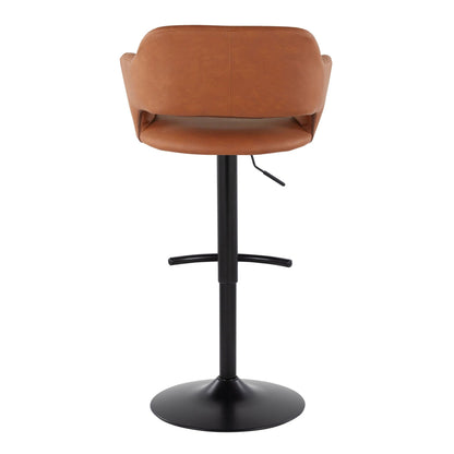 Majestic Office Furniture Adjustable Barstool - Set of 2