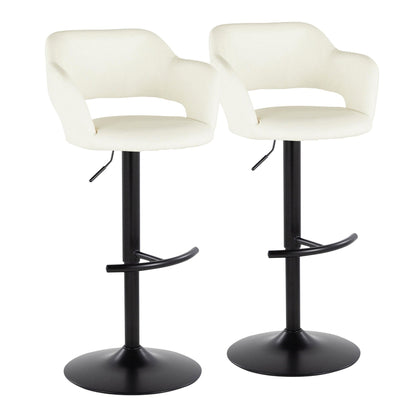 Majestic Office Furniture Adjustable Barstool - Set of 2