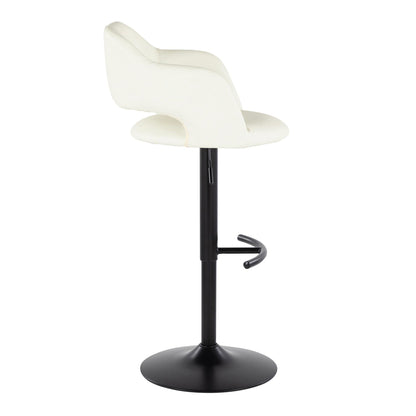 Majestic Office Furniture Adjustable Barstool - Set of 2