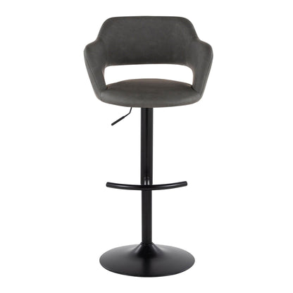 Majestic Office Furniture Adjustable Barstool - Set of 2