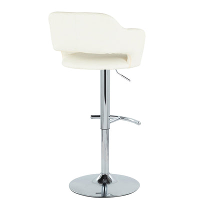 Majestic Office Furniture Adjustable Barstool - Set of 2
