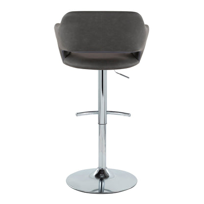 Majestic Office Furniture Adjustable Barstool - Set of 2
