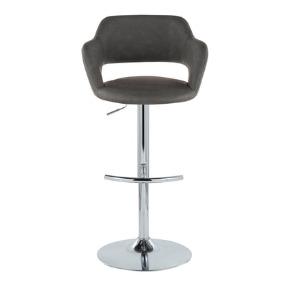 Majestic Office Furniture Adjustable Barstool - Set of 2