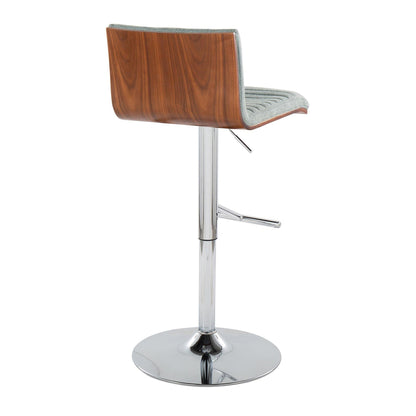 Majestic Office Furniture Adjustable Barstool - Set of 2