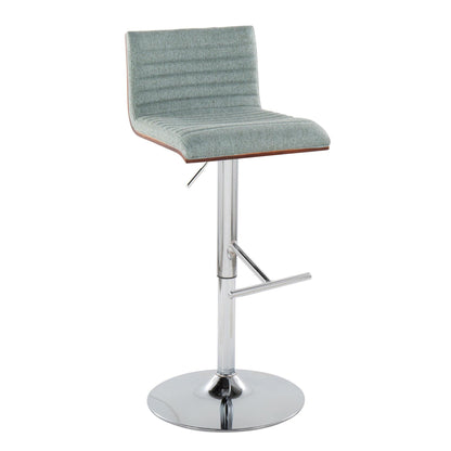Majestic Office Furniture Adjustable Barstool - Set of 2
