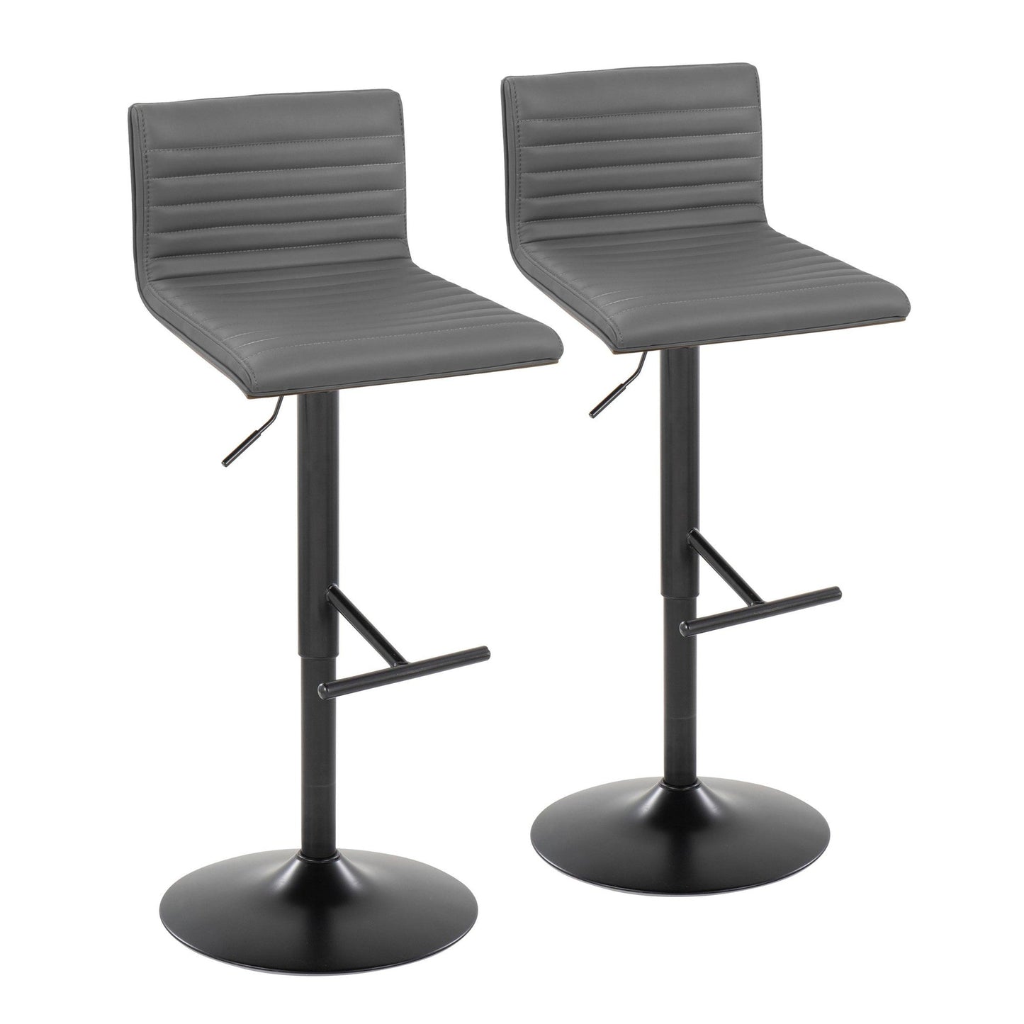 Majestic Office Furniture Adjustable Barstool - Set of 2