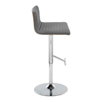 Majestic Office Furniture Adjustable Barstool - Set of 2