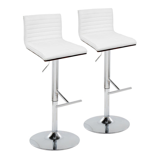 Majestic Office Furniture Adjustable Barstool - Set of 2