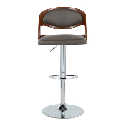 Majestic Office Furniture Adjustable Barstool - Set of 2