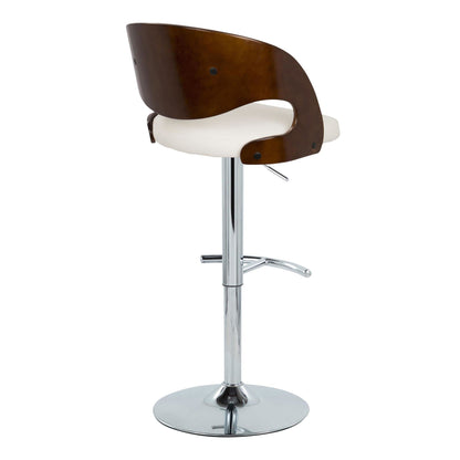 Majestic Office Furniture Adjustable Barstool - Set of 2