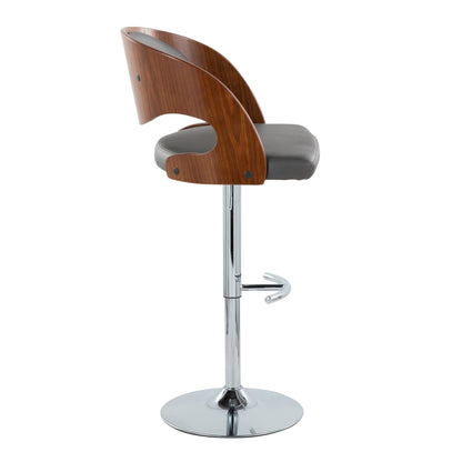 Majestic Office Furniture Adjustable Barstool - Set of 2