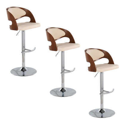 Majestic Office Furniture Adjustable Barstool - Set Of 3