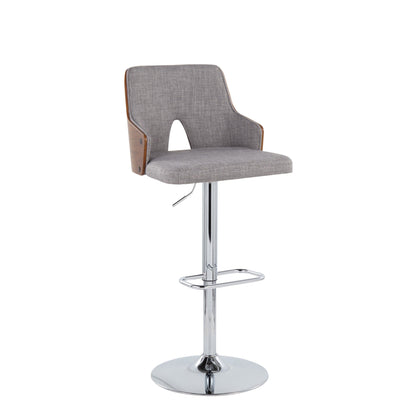 Majestic Office Furniture Adjustable Barstool - Set of 2