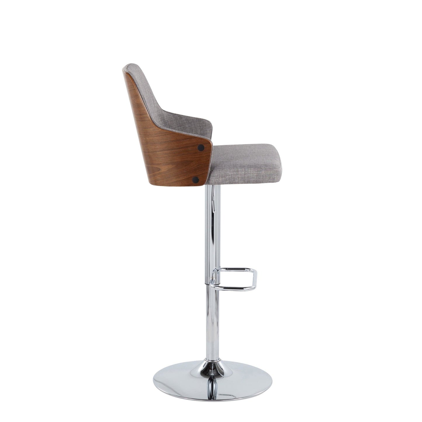 Majestic Office Furniture Adjustable Barstool - Set of 2