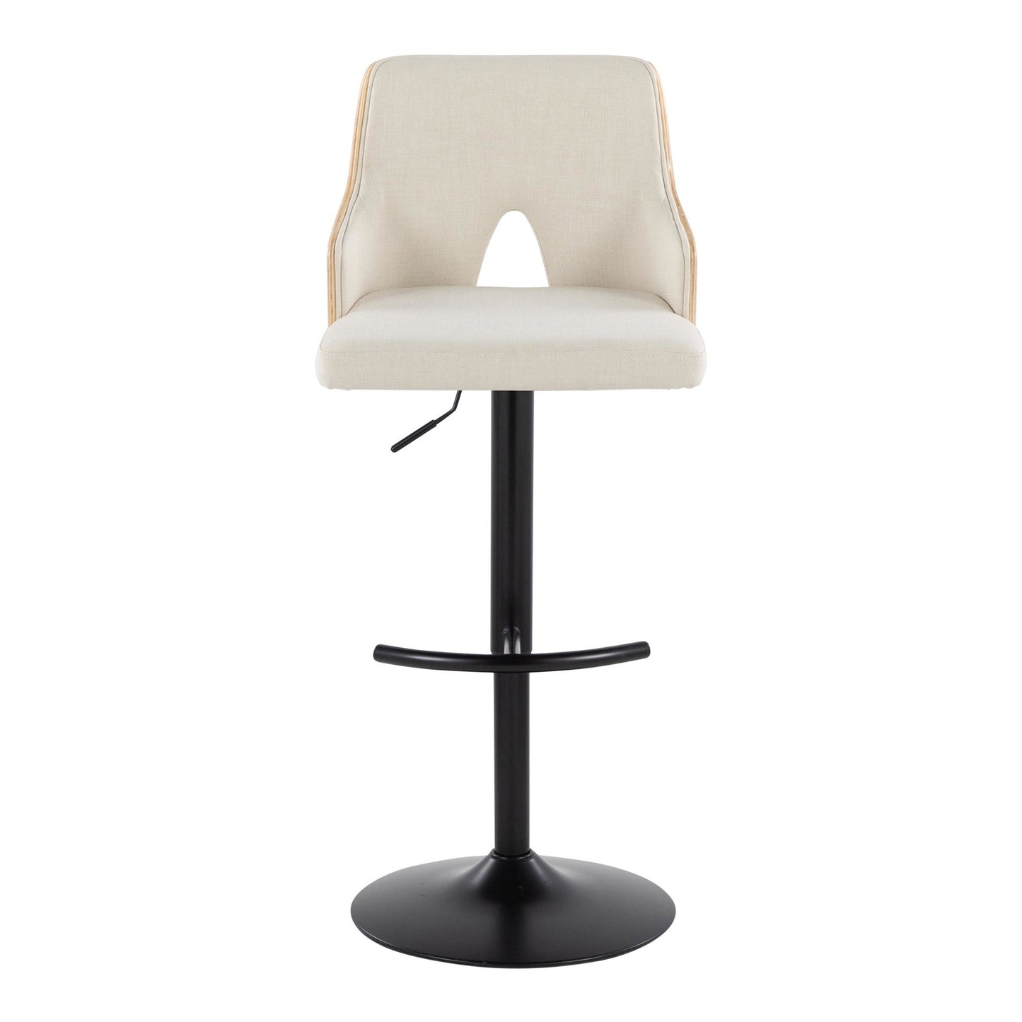 Majestic Office Furniture Adjustable Barstool - Set of 2