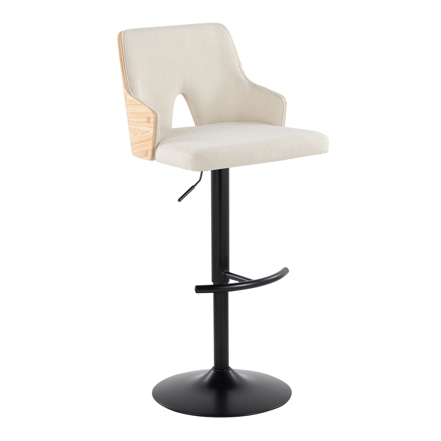 Majestic Office Furniture Adjustable Barstool - Set of 2