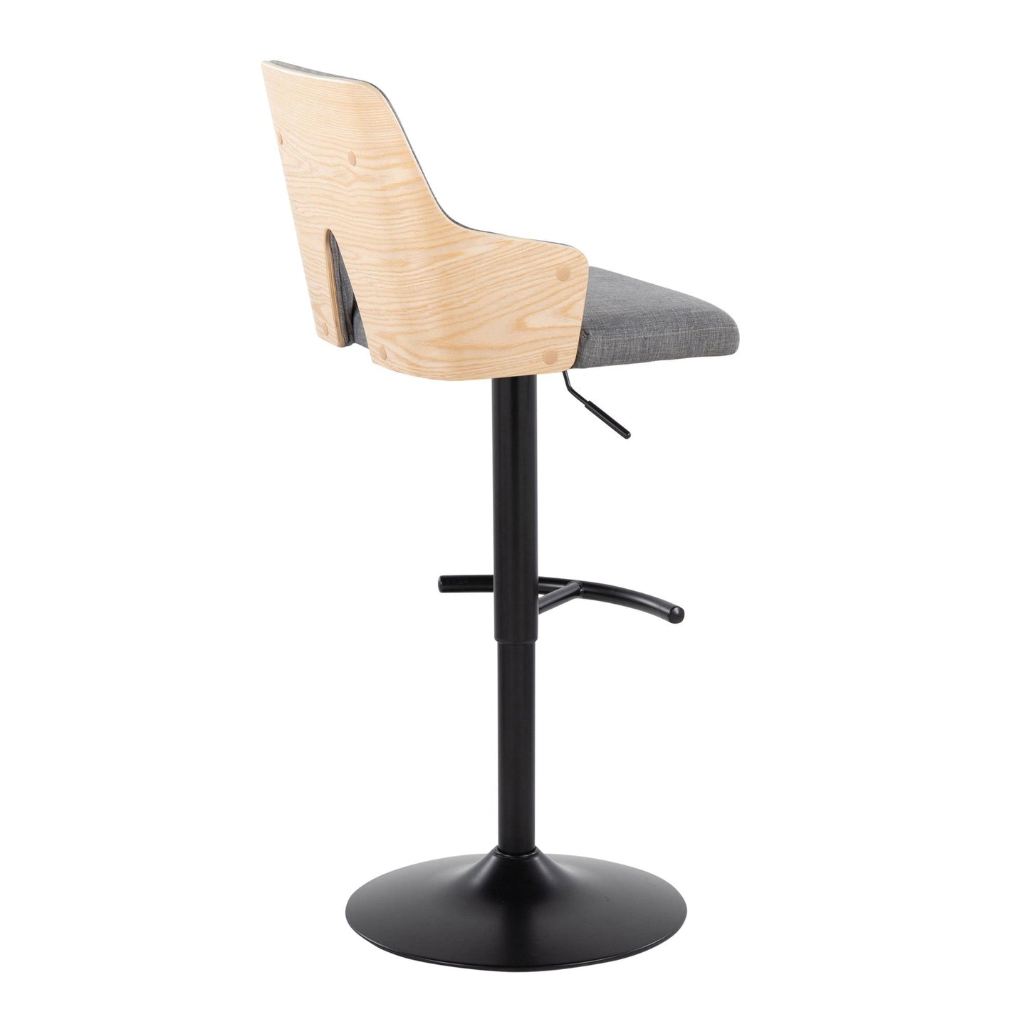 Majestic Office Furniture Adjustable Barstool - Set of 2