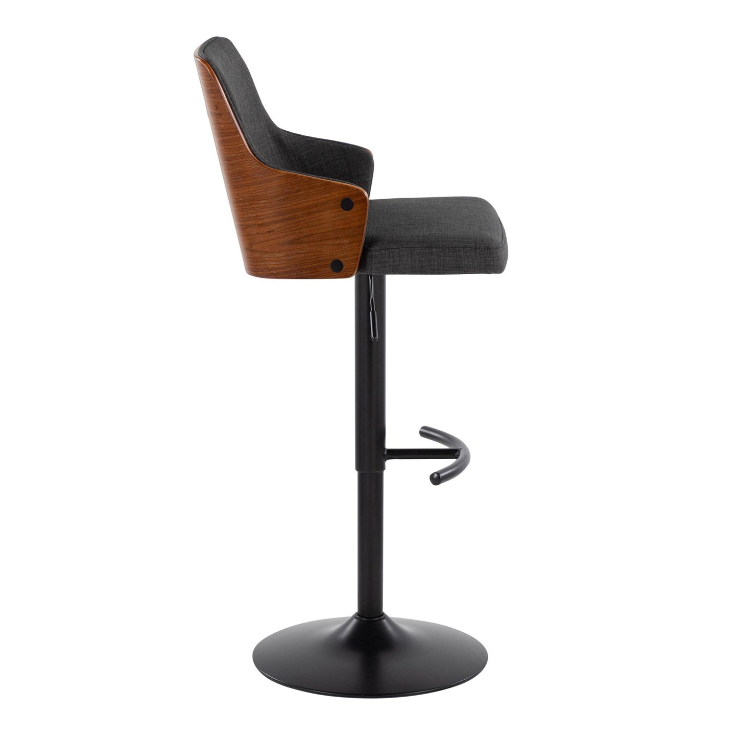 Majestic Office Furniture Adjustable Barstool - Set of 2