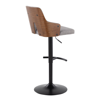 Majestic Office Furniture Adjustable Barstool - Set of 2