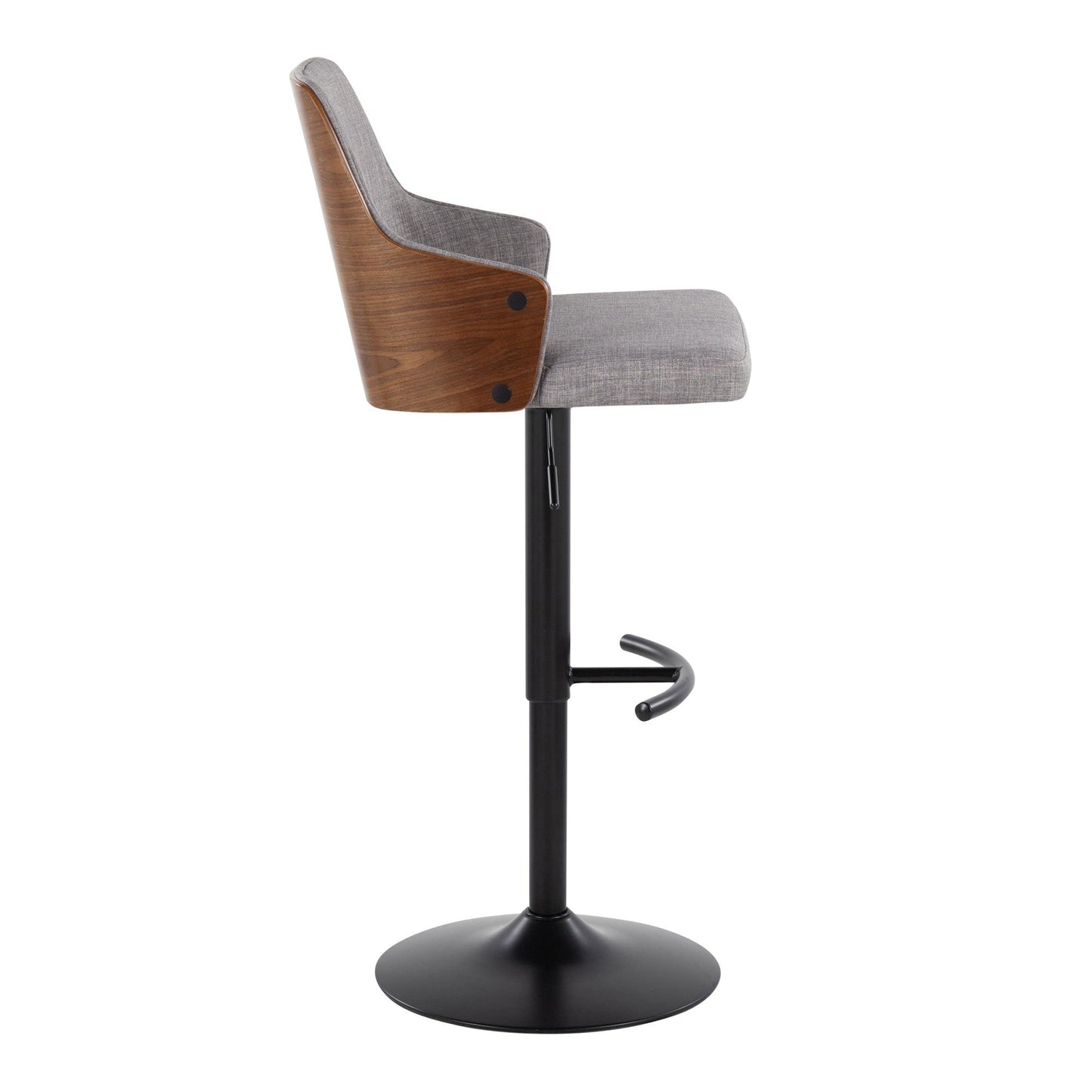 Majestic Office Furniture Adjustable Barstool - Set of 2