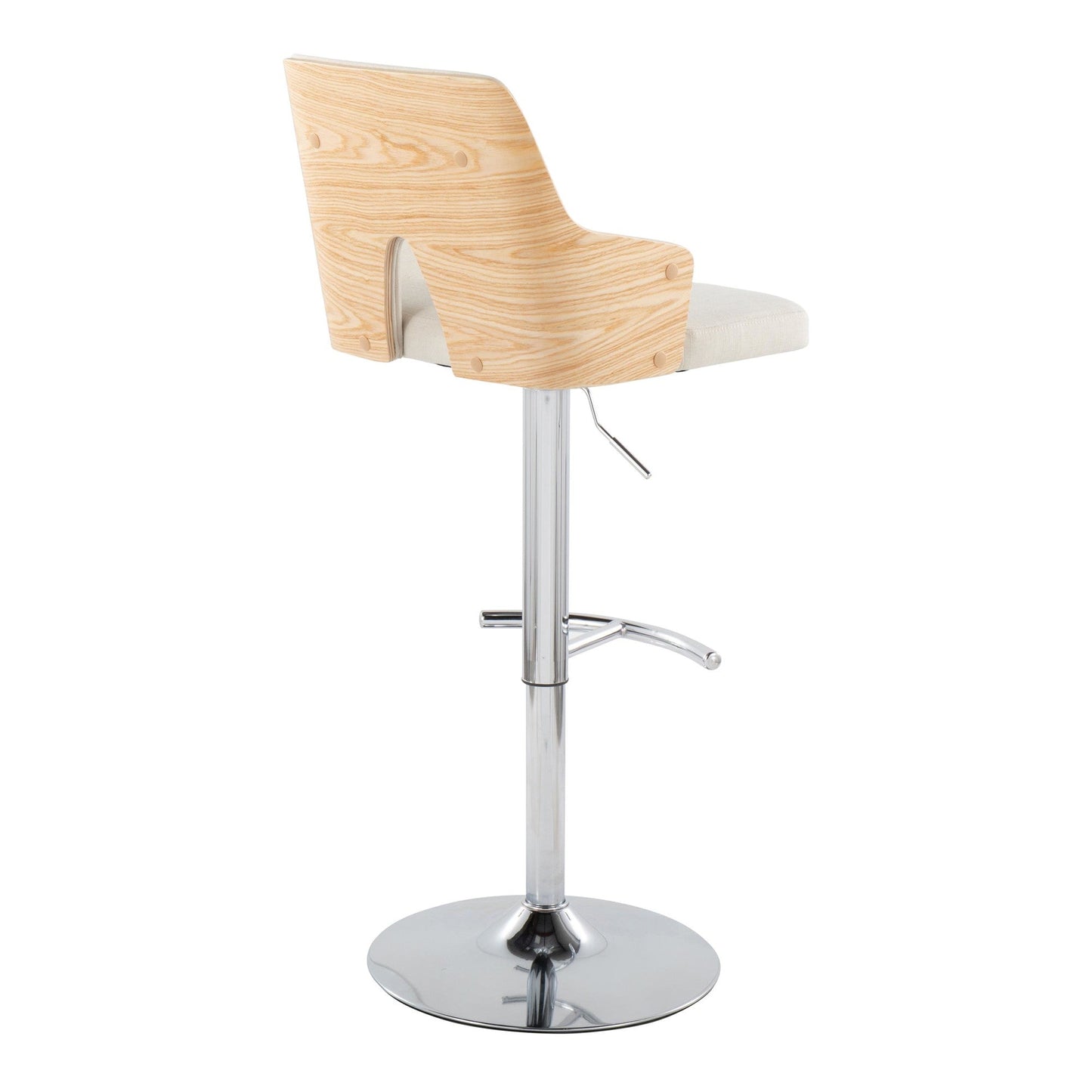 Majestic Office Furniture Adjustable Barstool - Set of 2