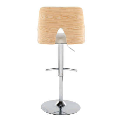 Majestic Office Furniture Adjustable Barstool - Set of 2