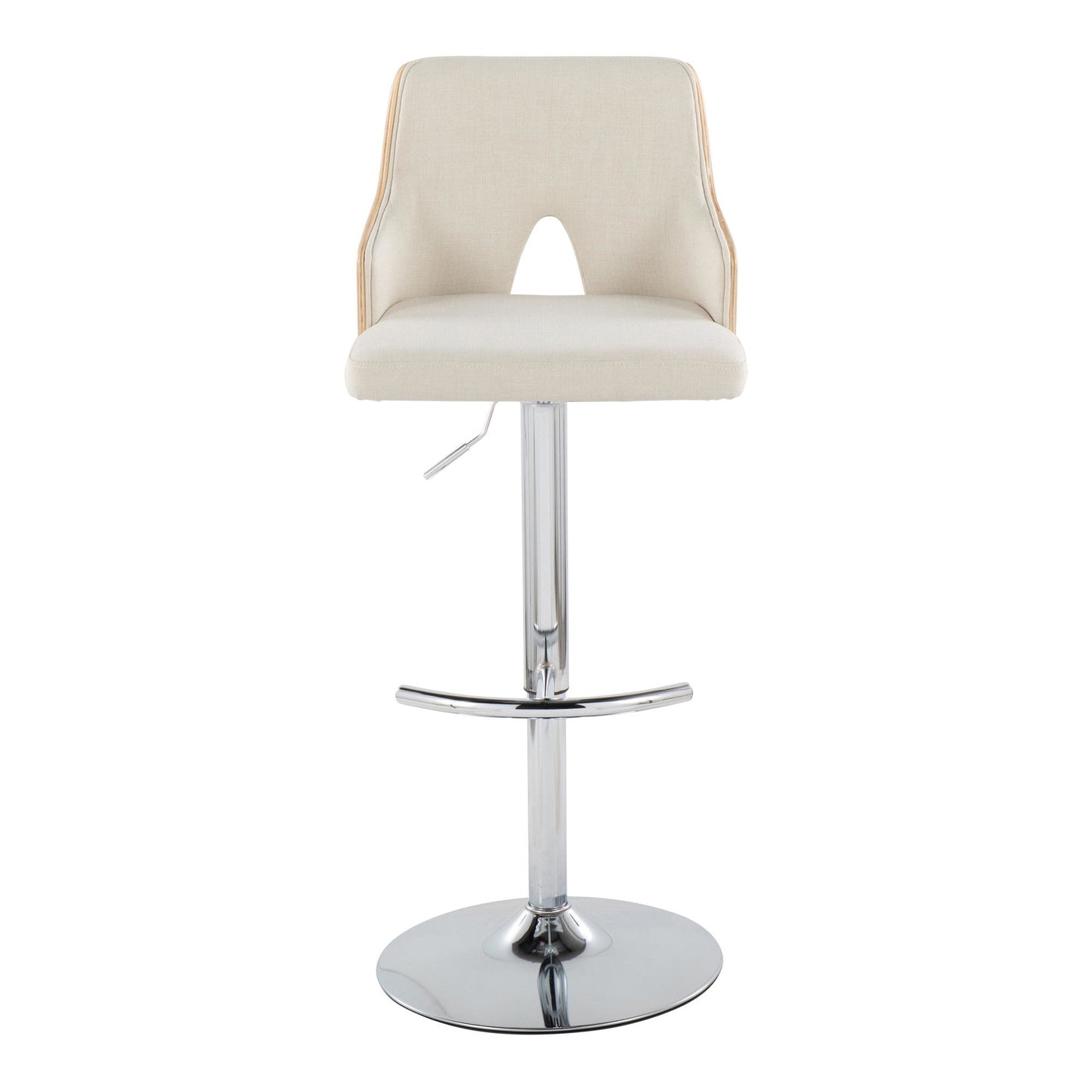 Majestic Office Furniture Adjustable Barstool - Set of 2