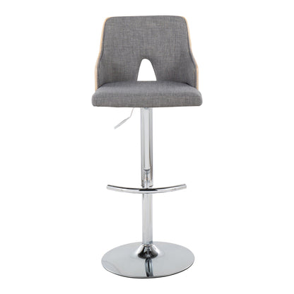 Majestic Office Furniture Adjustable Barstool - Set of 2