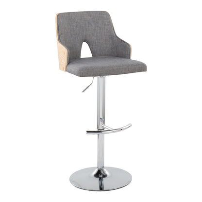 Majestic Office Furniture Adjustable Barstool - Set of 2