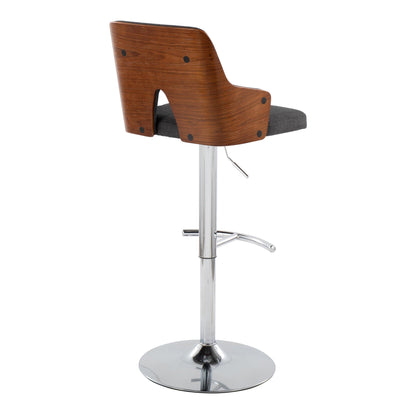 Majestic Office Furniture Adjustable Barstool - Set of 2