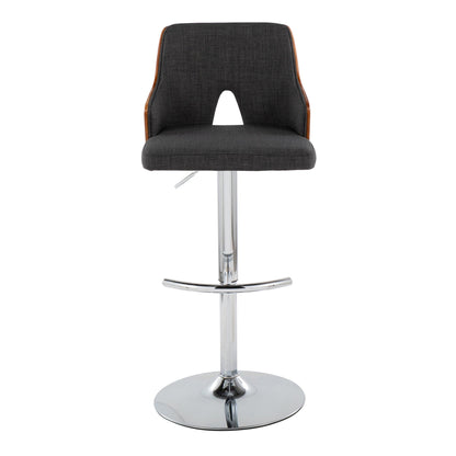Majestic Office Furniture Adjustable Barstool - Set of 2