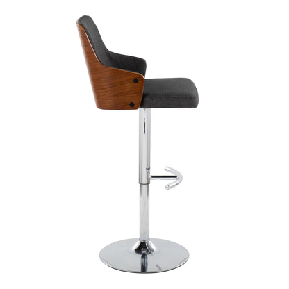 Majestic Office Furniture Adjustable Barstool - Set of 2