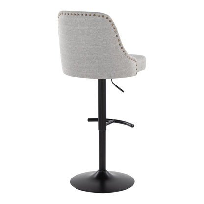 Majestic Office Furniture Marcel Adjustable Barstool - Set of 2