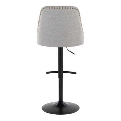 Majestic Office Furniture Marcel Adjustable Barstool - Set of 2