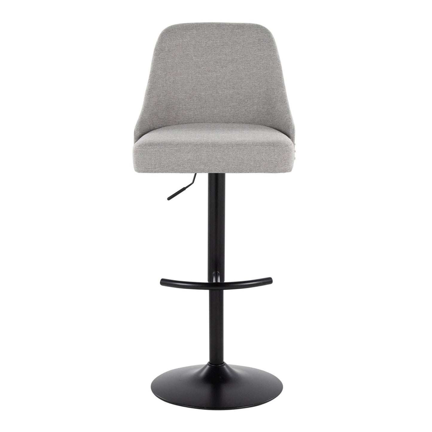 Majestic Office Furniture Marcel Adjustable Barstool - Set of 2