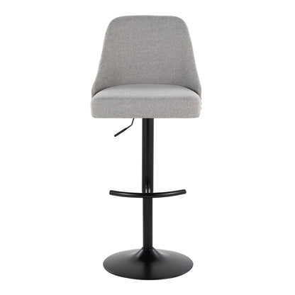 Majestic Office Furniture Marcel Adjustable Barstool - Set of 2