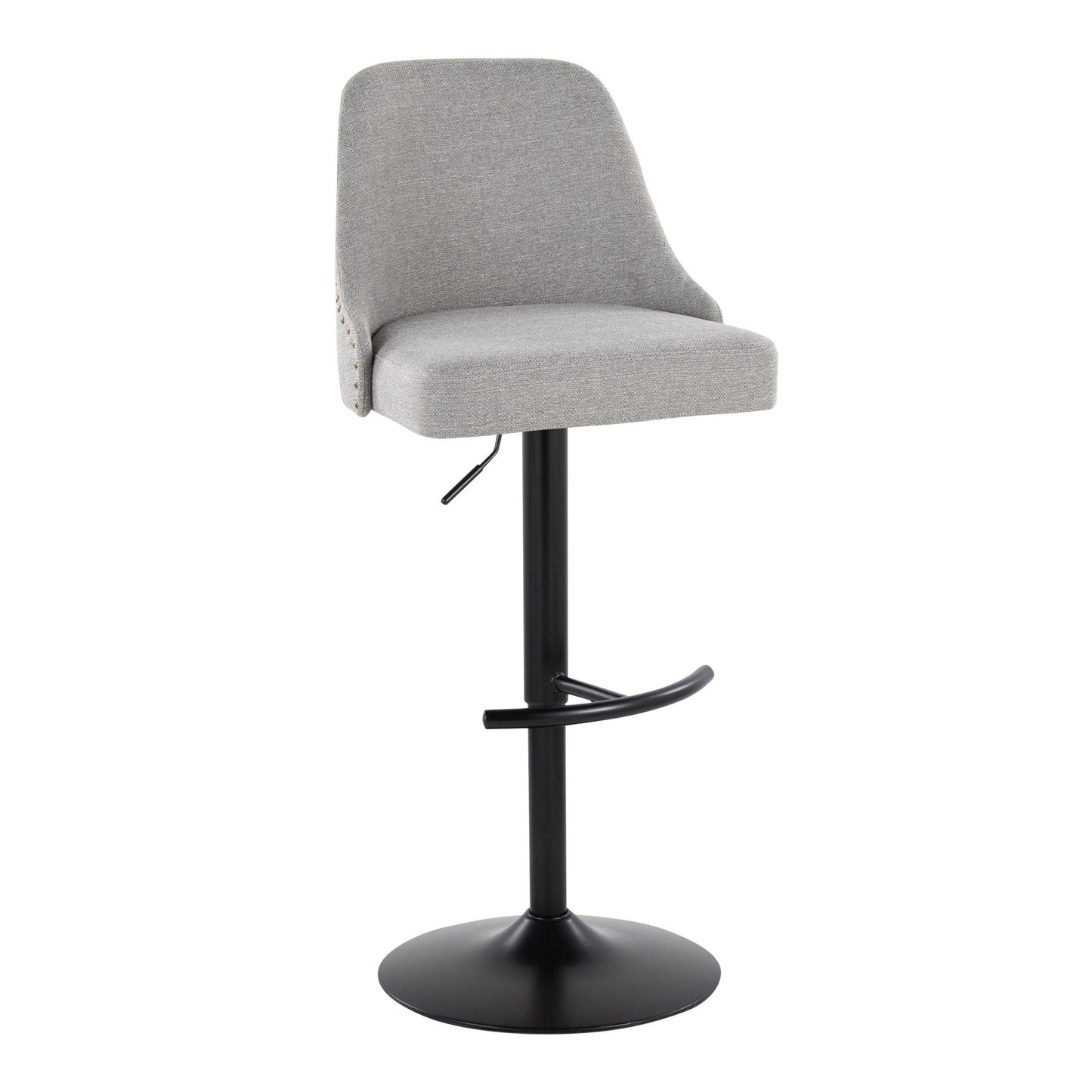 Majestic Office Furniture Marcel Adjustable Barstool - Set of 2