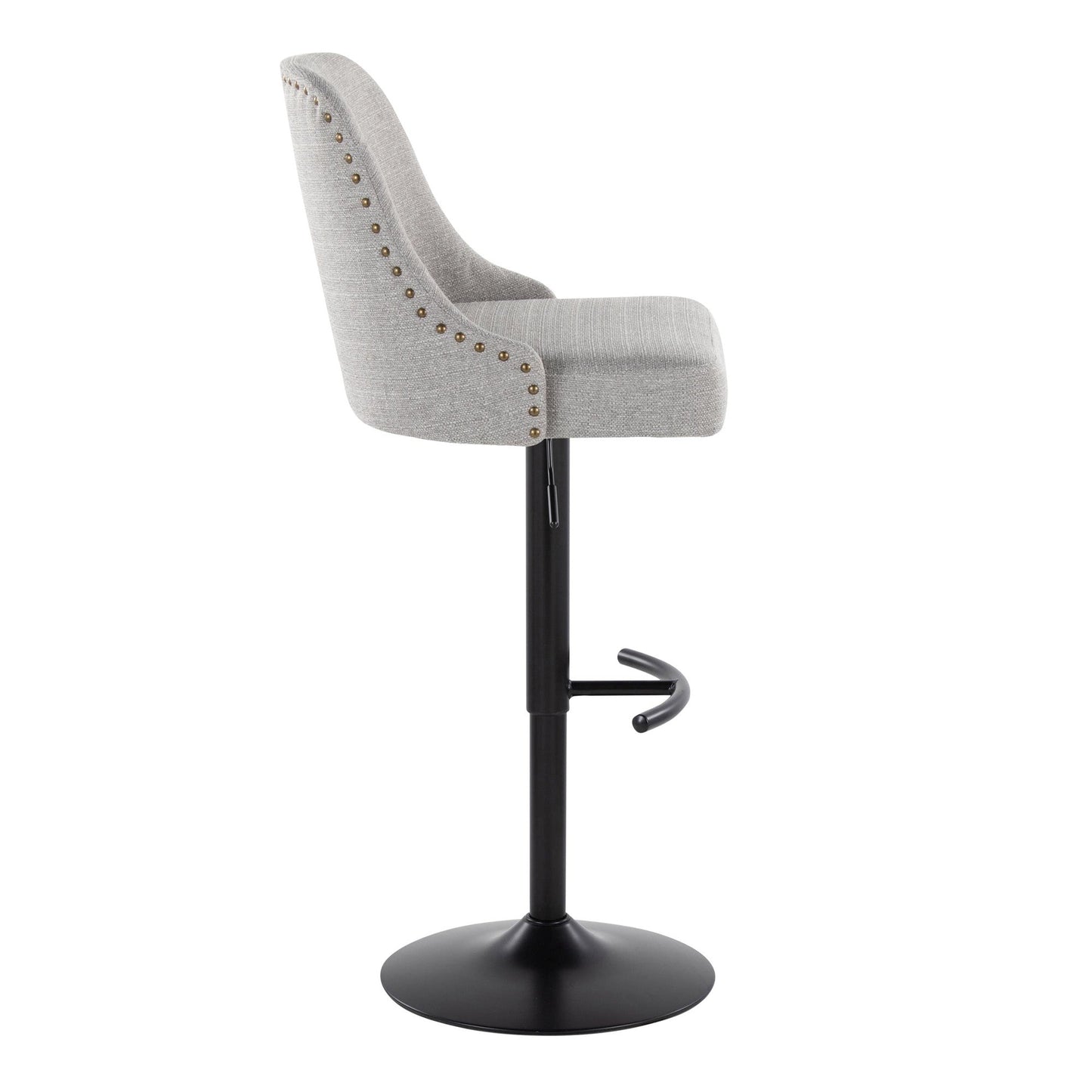 Majestic Office Furniture Marcel Adjustable Barstool - Set of 2